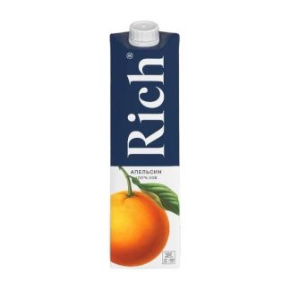 Сок Rich апельсин 1 л.